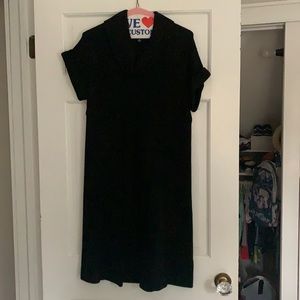 Short sleeve sweater dress